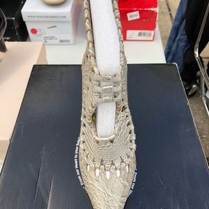 Brand New Grey Heeled Booties